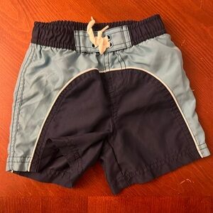 3/$20 Joe Fresh Blue Swim Trunks Size 6-12 Months